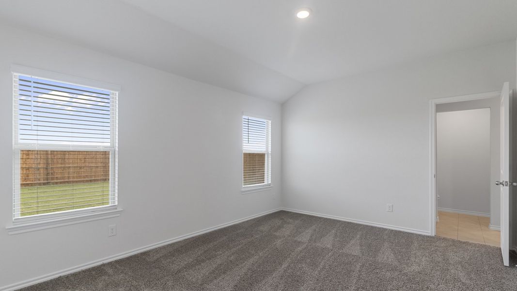 Representative unfurnished interior of a home built from the Camden by D.R. Horton in Bel Air Village, Sherman (Image 9).