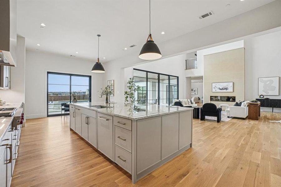 Furnished interior view inside a new home in , Southlake (Image 29). Furnished interior view inside a new home in , Southlake (Image 29).