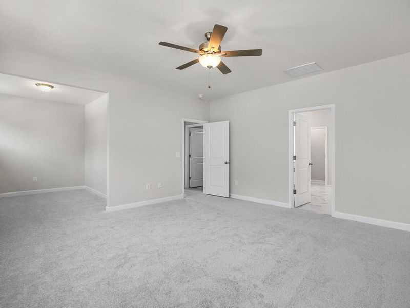 Spacious, unfurnished interior of a new home in Sage on North Main, Wake Forest (Image 24).