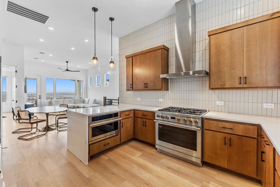 Furnished interior view inside a new home in , Austin (Image 13).