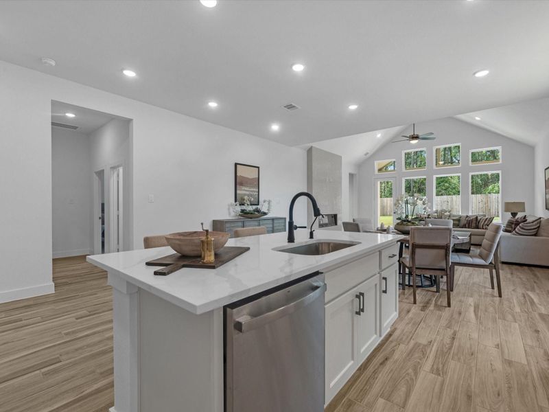 Furnished interior view inside a new home in Clopton Farms, Montgomery (Image 19).