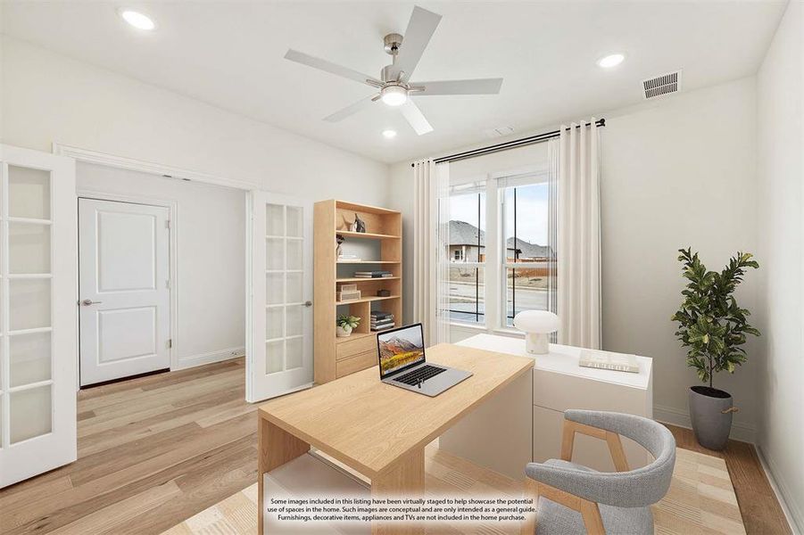 Furnished interior view inside a new home in Rockwood, Mansfield (Image 12).