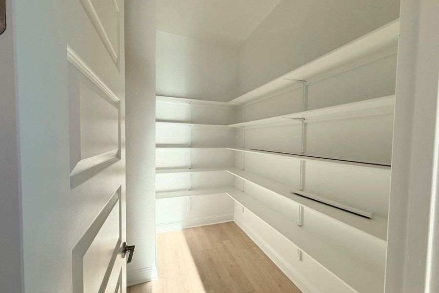 View of storage area