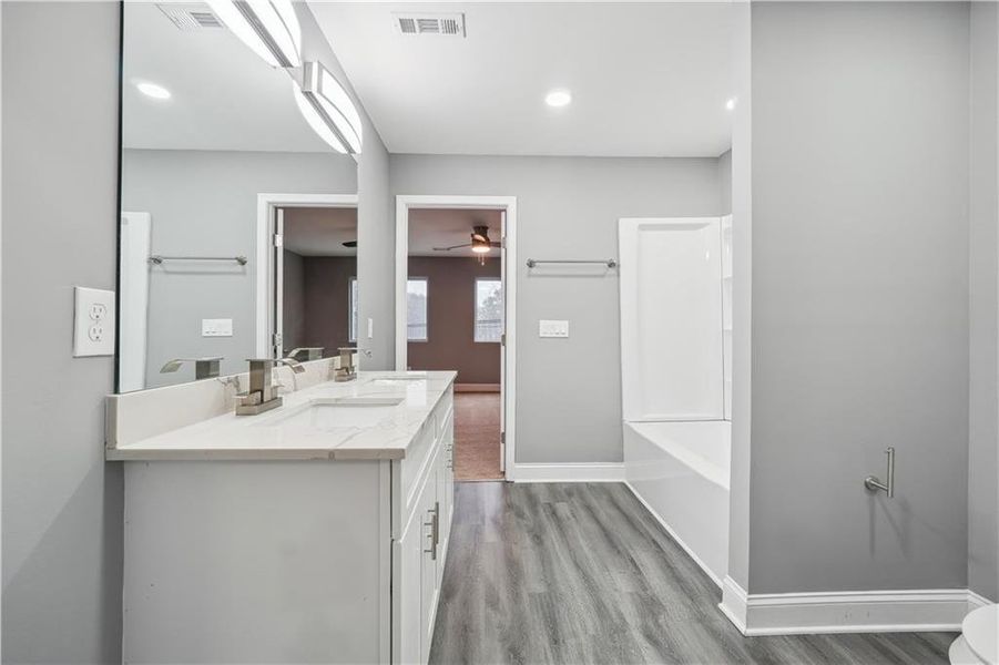 Furnished interior view inside a new home in , Mableton (Image 6).
