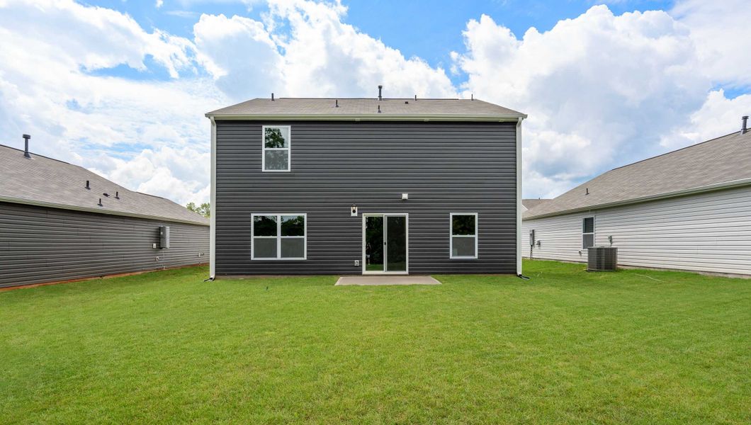 Front exterior of a new home in Cascade Point, Seneca, SC, highlighting curb appeal (Image 2).