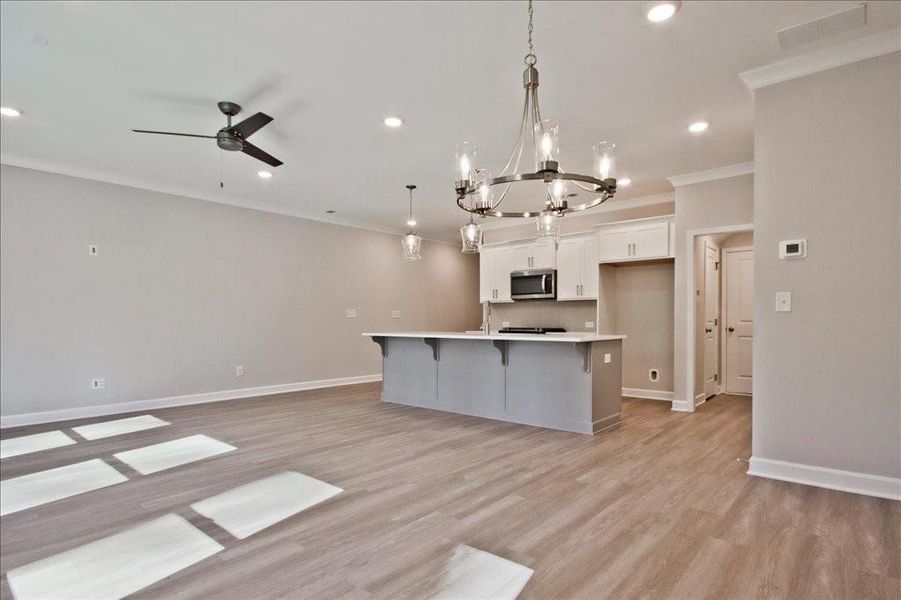 Spacious, unfurnished interior of a new home in River Walk Place, Lawrenceville (Image 16).