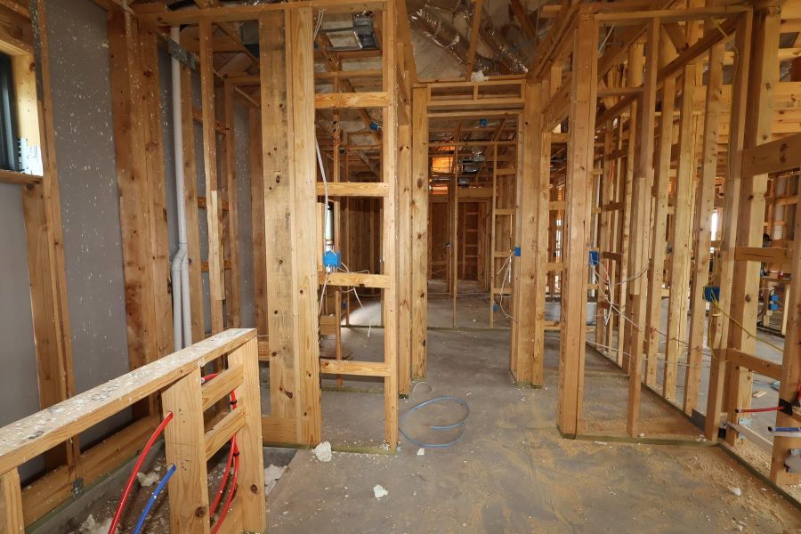 In-progress construction of a new home in Grange - Reserve Collection, Katy, TX (Image 6).
