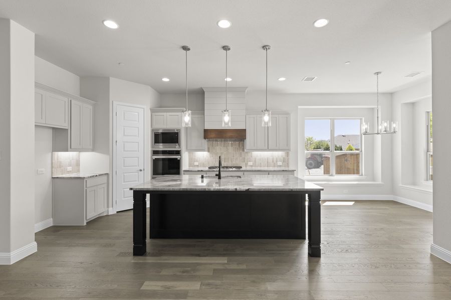Furnished interior view inside a new home in Providence Cove, McKinney (Image 6). Furnished interior view inside a new home in Providence Cove, McKinney (Image 6).
