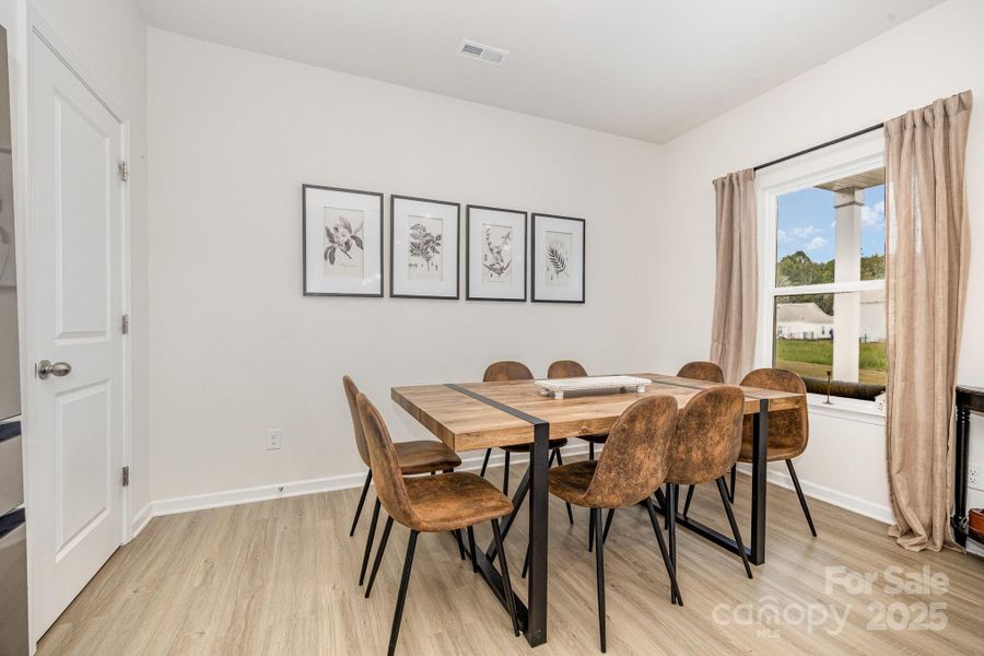 Furnished interior view inside a new home in , Salisbury (Image 15).