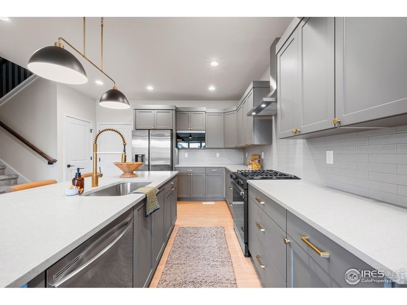 Furnished interior view inside a new home in Greenspire At Windsor Lake, Windsor (Image 5).