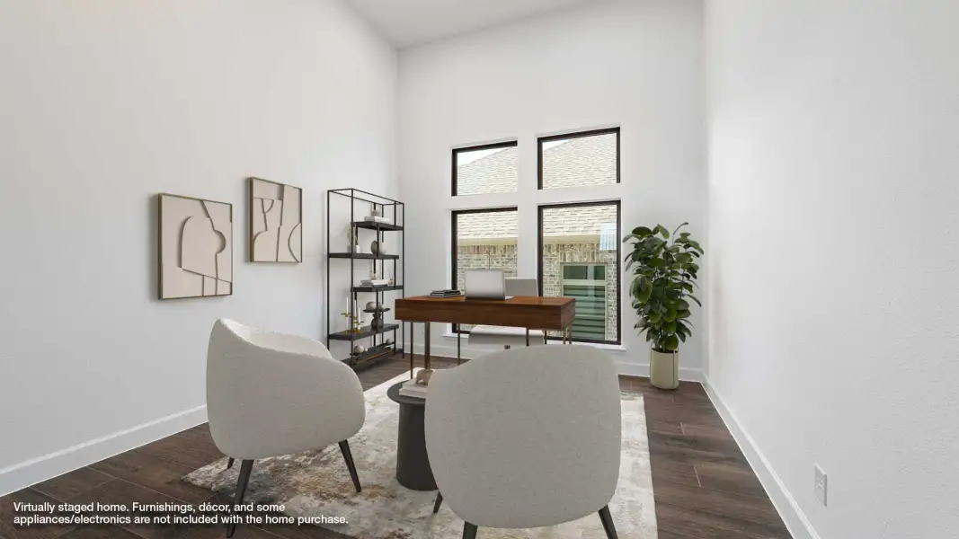 Furnished interior view inside a new home in Grange, Katy (Image 9).