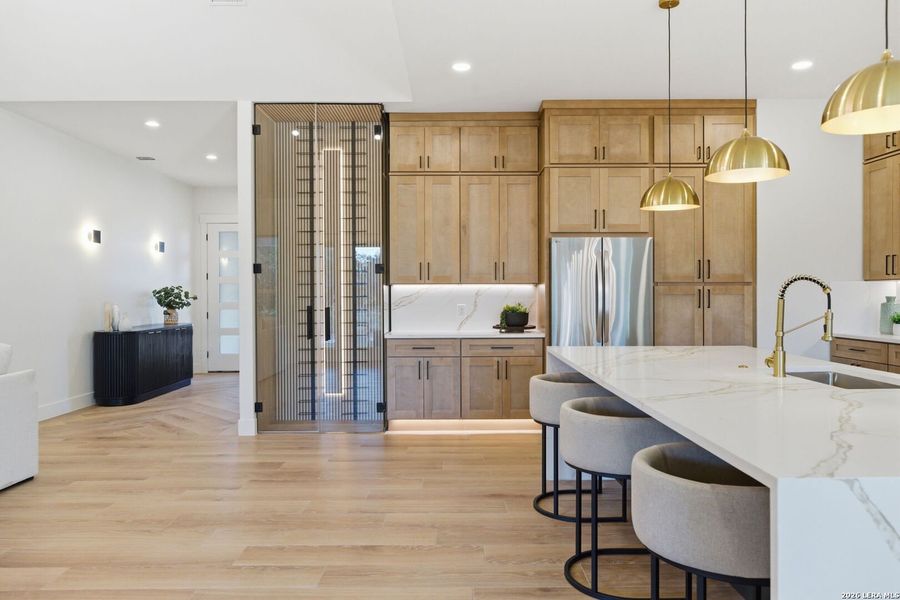 Furnished interior view inside a new home in , Bulverde (Image 12).