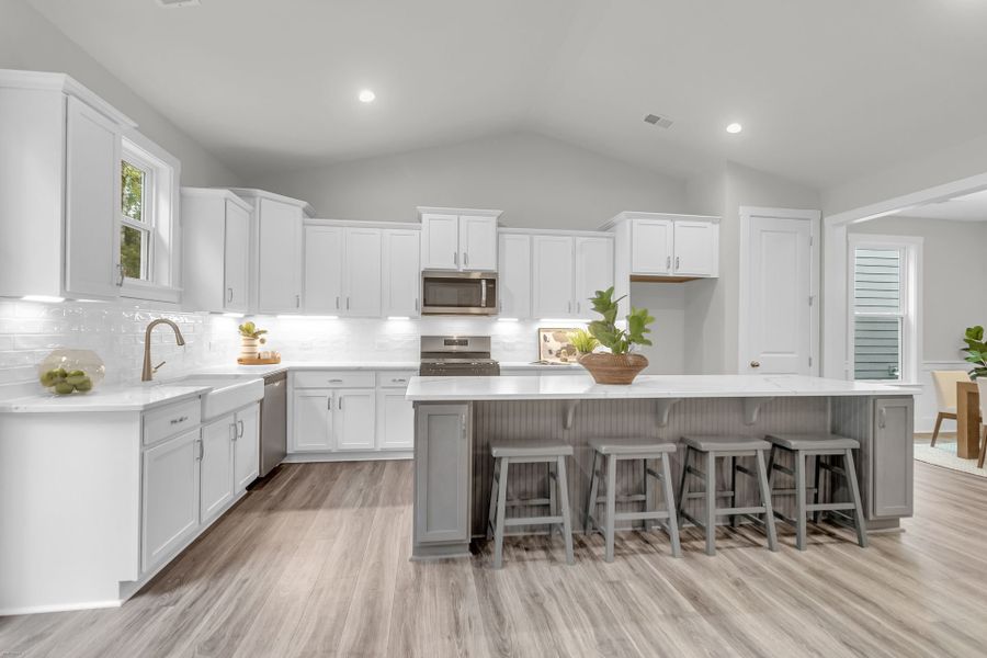 Furnished interior view inside a new home in Homecoming, Ravenel (Image 13).