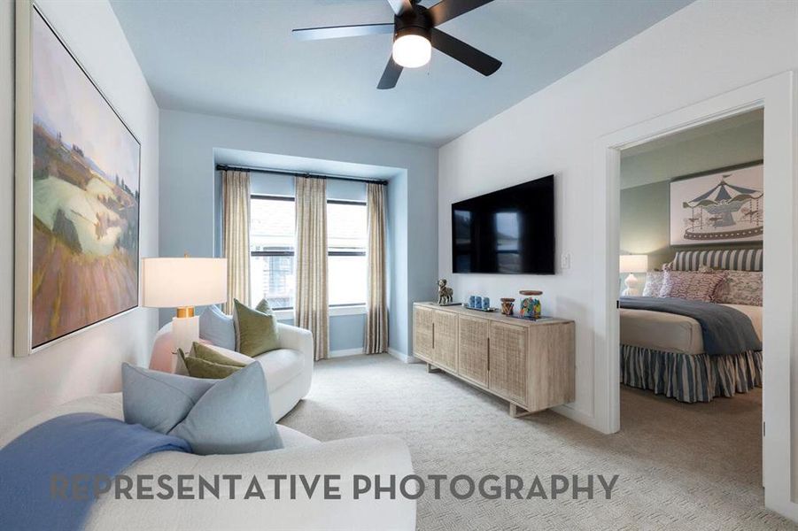 Furnished interior view inside a new home in Meraki, McLendon-Chisholm (Image 7).