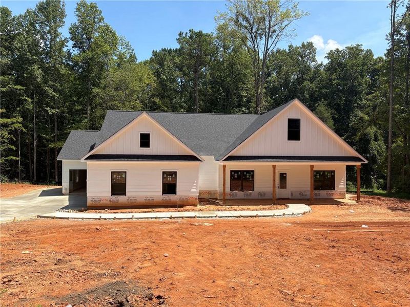 In-progress construction of a new home in , Dallas, GA (Image 27).