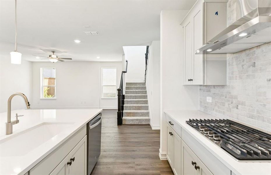 View of living areas