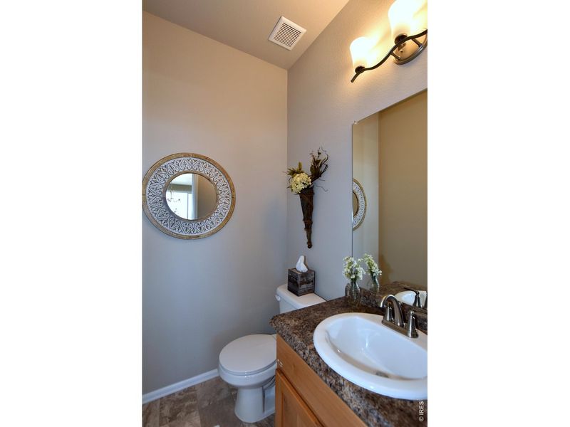 Furnished interior view inside a new home in Union Colony West, Greeley (Image 16).