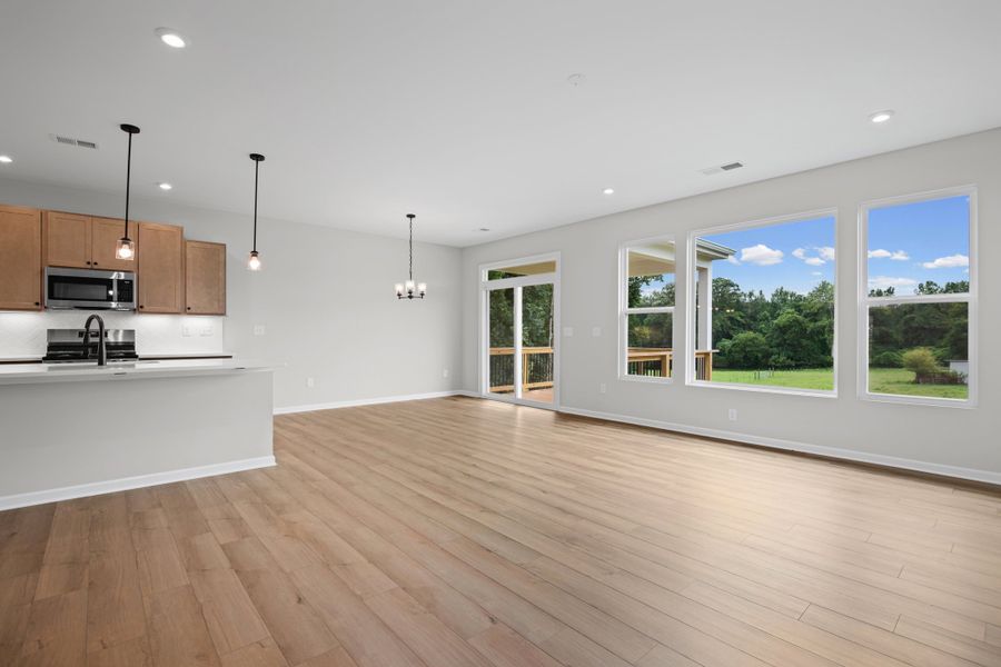 Representative unfurnished interior of a home built from the Edenton by Fischer Homes in Easton Park, Dallas (Image 17).
