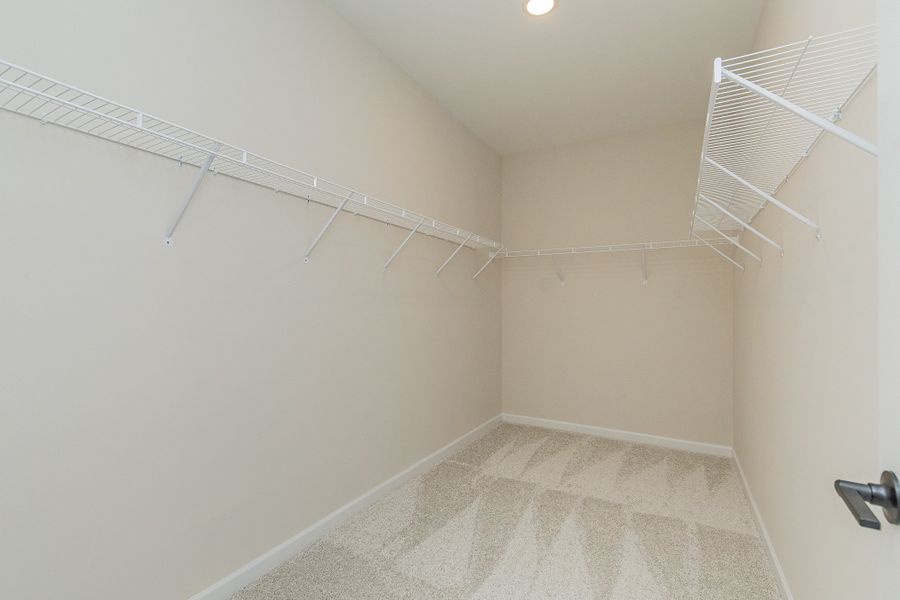The Braselton II - Primary Suite Closet
