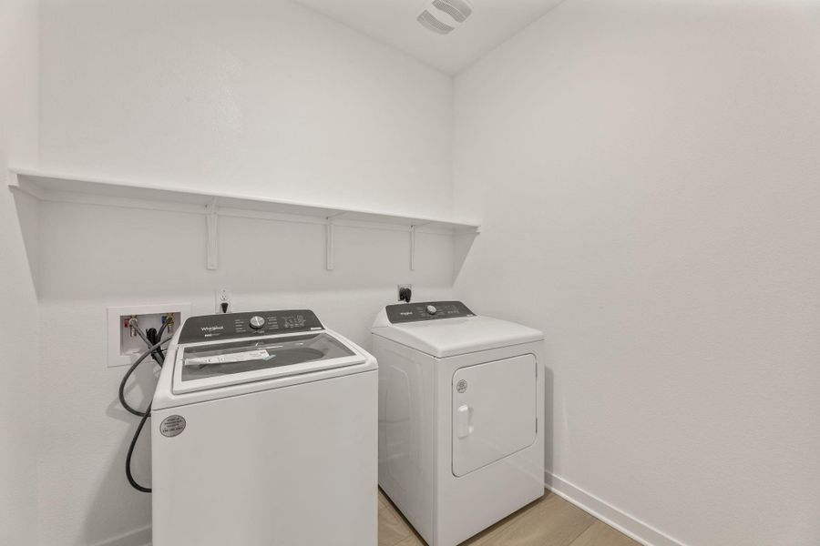 Spacious, unfurnished interior of a new home in Skyview, Belton (Image 12). Spacious, unfurnished interior of a new home in Skyview, Belton (Image 12).