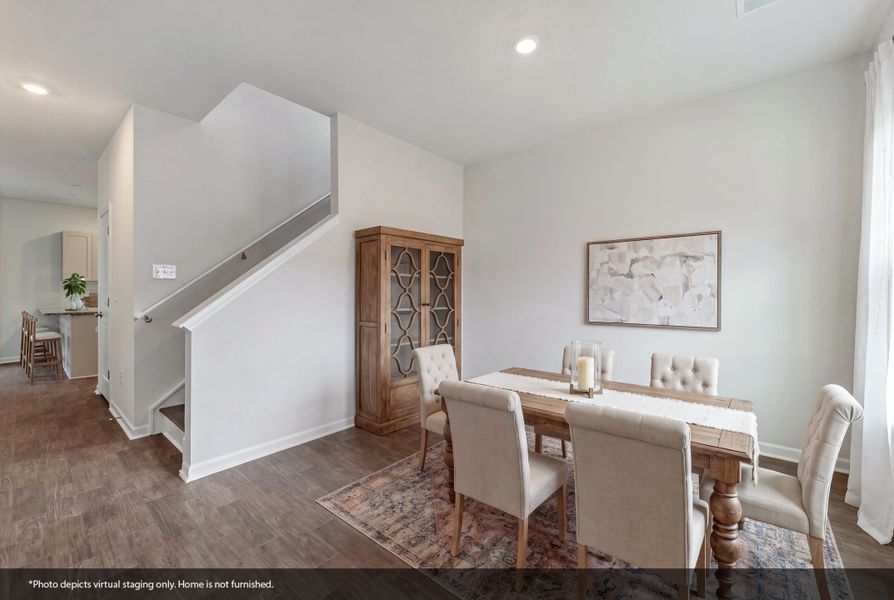 Furnished interior view inside a new home in Richmond Hill, Inman (Image 8).