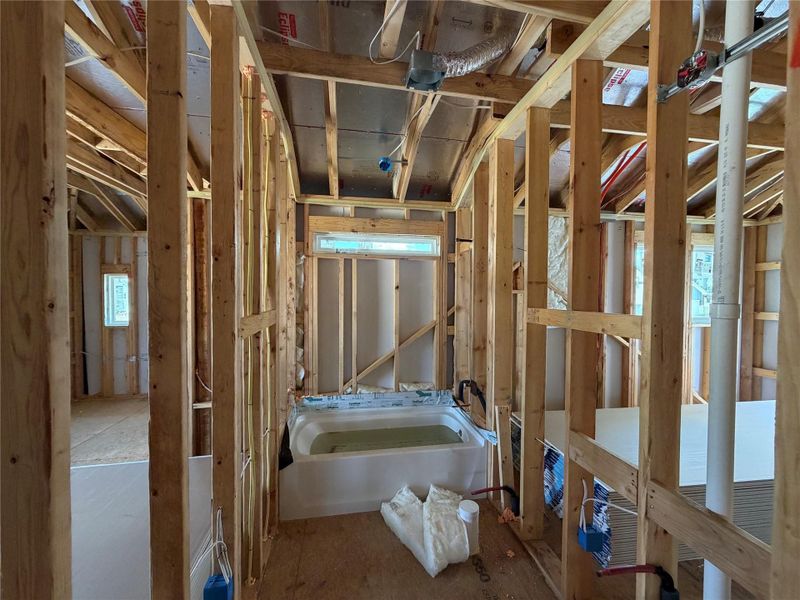 In-progress construction of a new home in Cannon Ranch, Dripping Springs, TX (Image 10).