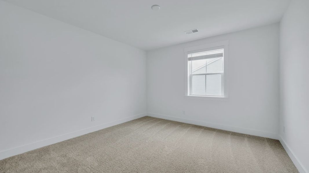 Furnished interior view inside a new home in Oak Landing, Mount Pleasant (Image 24). Furnished interior view inside a new home in Oak Landing, Mount Pleasant (Image 24).