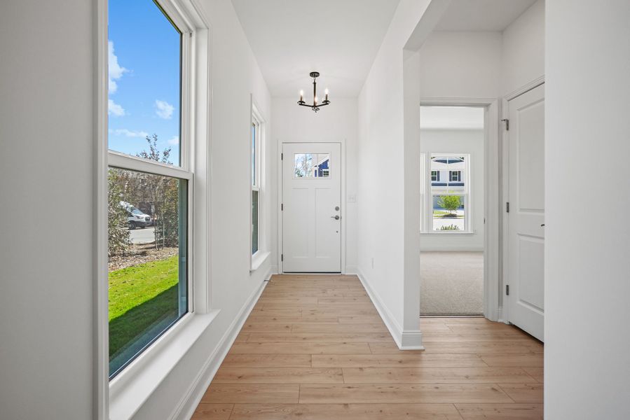 Spacious, unfurnished interior of a new home in Elmbrook, Indian Trail (Image 66). Spacious, unfurnished interior of a new home in Elmbrook, Indian Trail (Image 66).