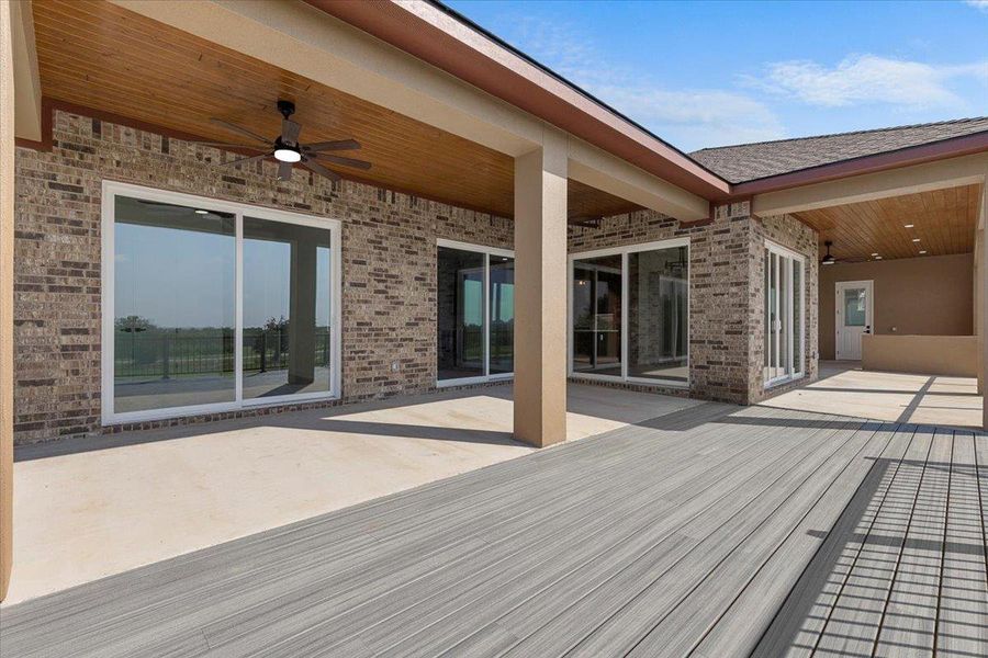 Front exterior of a new home in , Bastrop, TX, highlighting curb appeal (Image 25). Front exterior of a new home in , Bastrop, TX, highlighting curb appeal (Image 25).