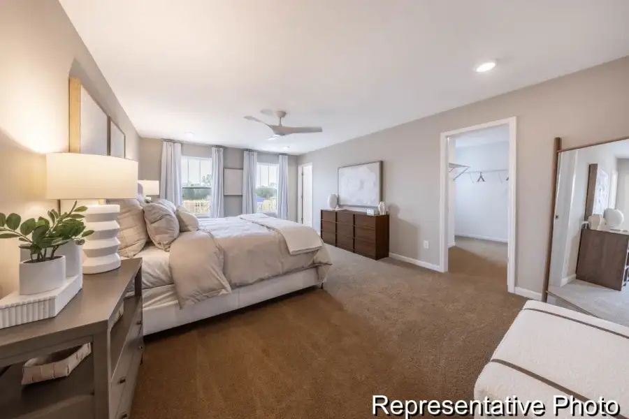 Furnished interior view inside a new home in Harpers Landing Townhomes, Walkertown (Image 13).