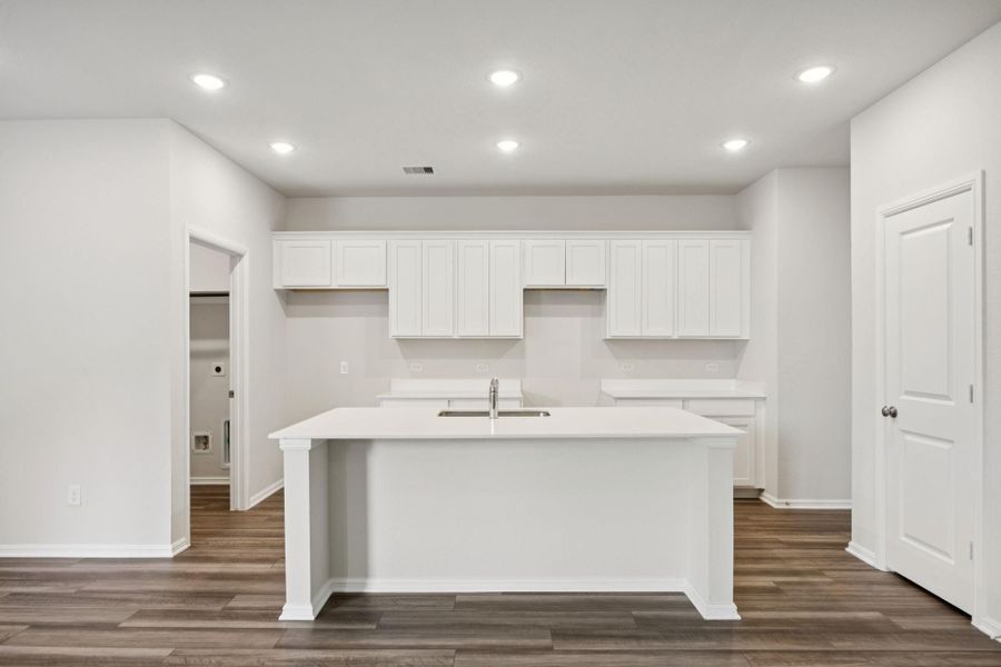 Furnished interior view inside a new home in Saint Tropez, Huffman (Image 7).