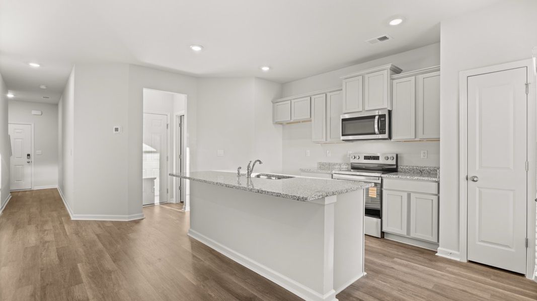Furnished interior view inside a new home in Laurel Park Townhomes, Hephzibah (Image 8). Furnished interior view inside a new home in Laurel Park Townhomes, Hephzibah (Image 8).