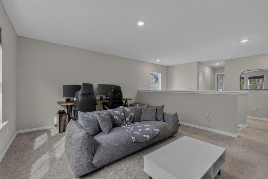 Furnished interior view inside a new home in Limehouse Village: Arbor Series, Summerville (Image 15).