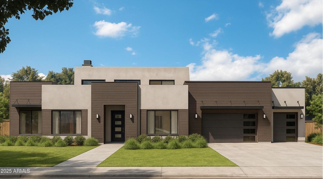 Sage Modern - Garage Right