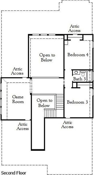 2nd Floorplan – Representative Photo