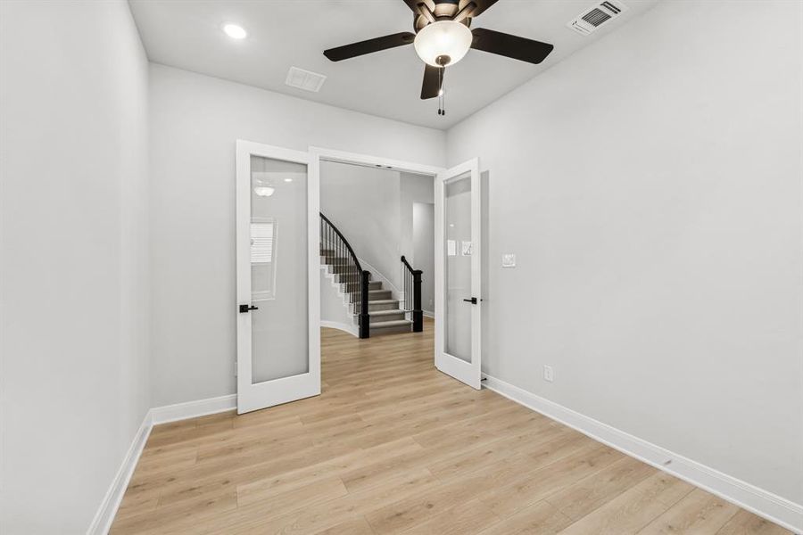 Spacious, unfurnished interior of a new home in South Pointe  Village Series, Mansfield (Image 25).