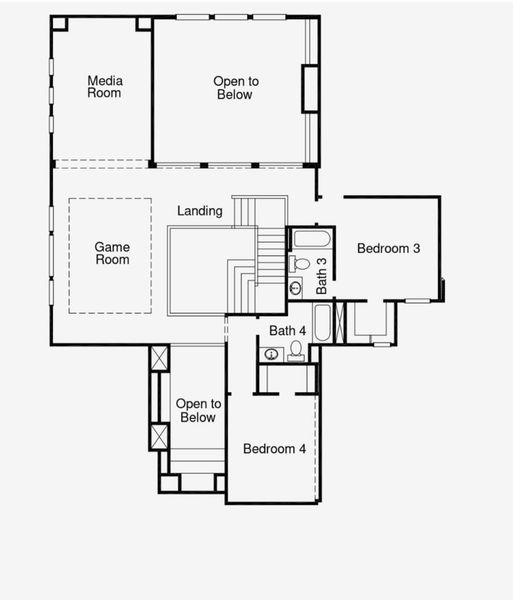 Second Floorplan - Representative Photo