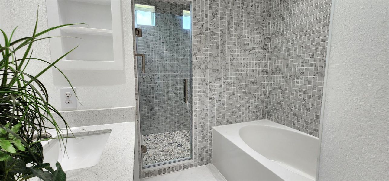 Furnished interior view inside a new home in , Houston (Image 9).