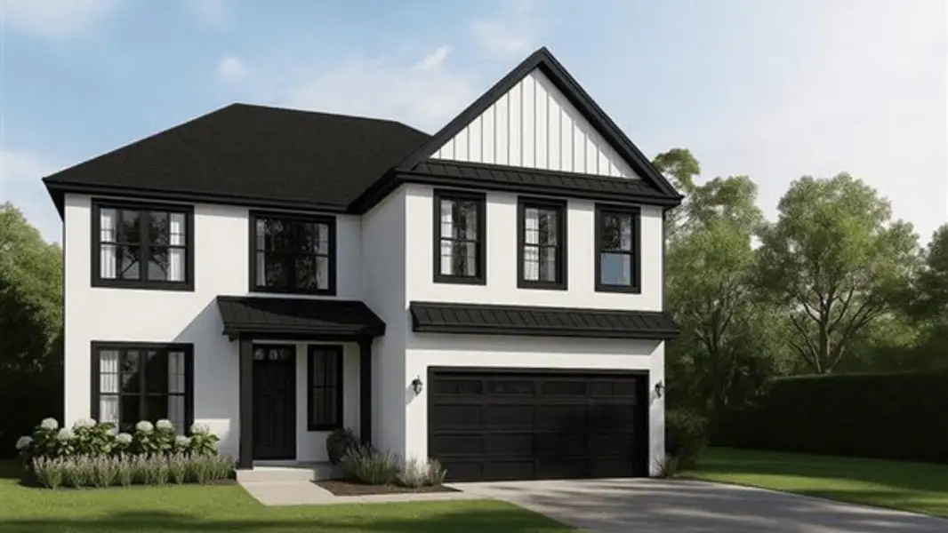 Representative exterior photo of a completed home built from the EDEN by D.R. Horton in Edgewood Estates, Greenville, SC (Image 1). Representative exterior photo of a completed home built from the EDEN by D.R. Horton in Edgewood Estates, Greenville, SC (Image 1).