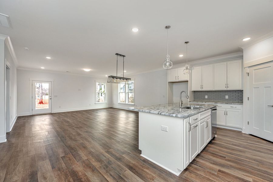 Representative furnished interior of a home built from the Townsend by Center Park Homes in Sweetbay Cove, Summerville (Image 4). Representative furnished interior of a home built from the Townsend by Center Park Homes in Sweetbay Cove, Summerville (Image 4).