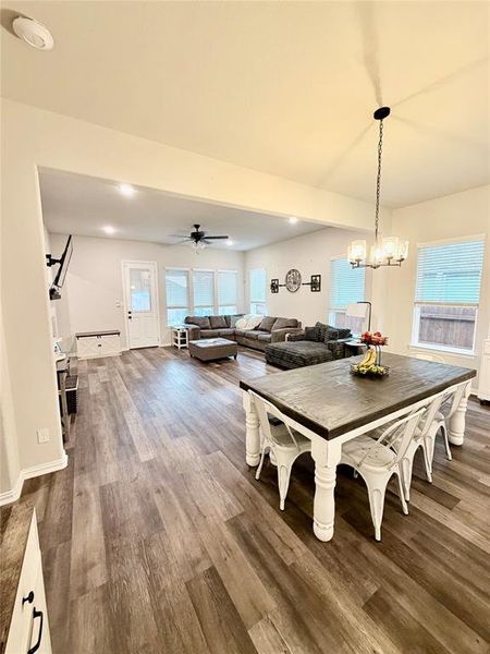 Furnished interior view inside a new home in , Haslet (Image 11).