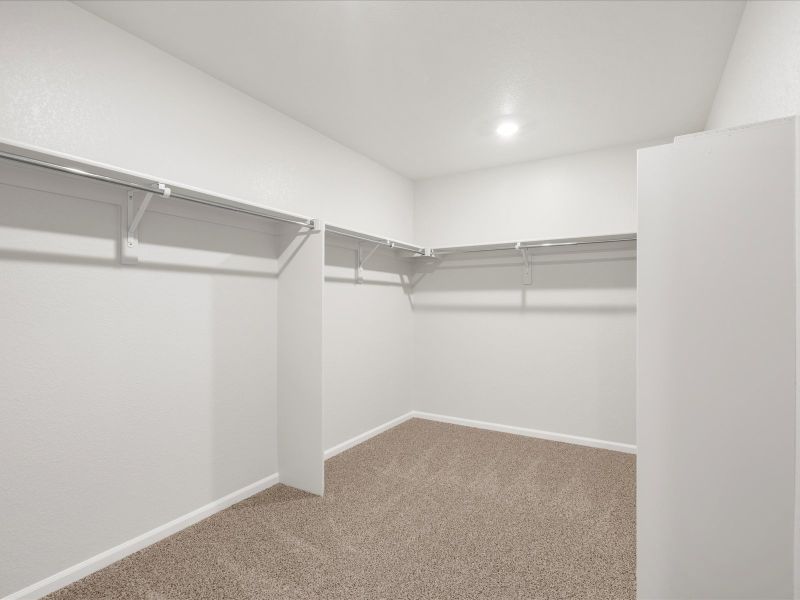 Spacious, unfurnished interior of a new home in Buffalo Highlands: The Canyon Collection, Commerce City (Image 12). Spacious, unfurnished interior of a new home in Buffalo Highlands: The Canyon Collection, Commerce City (Image 12).