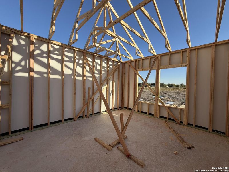 In-progress construction of a new home in Nopal Valley, San Antonio, TX (Image 21). In-progress construction of a new home in Nopal Valley, San Antonio, TX (Image 21).