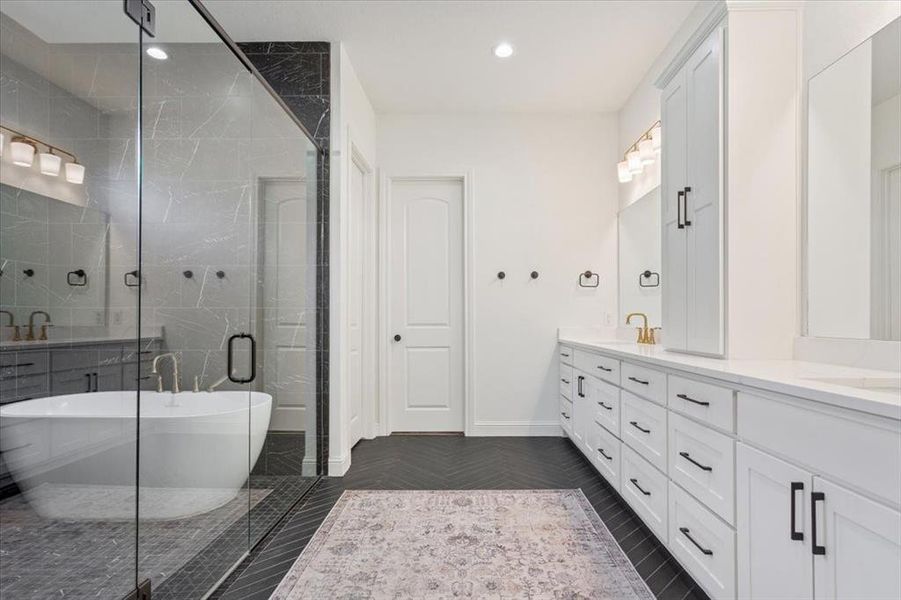 Furnished interior view inside a new home in , Waco (Image 17).