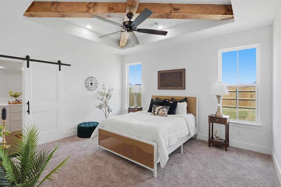 Furnished interior view inside a new home in , Tolar (Image 18).