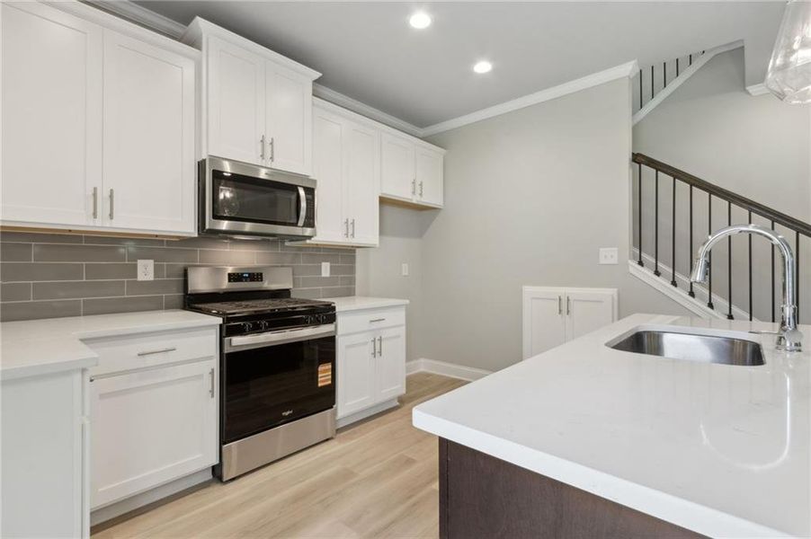 Furnished interior view inside a new home in , Hoschton (Image 12). Furnished interior view inside a new home in , Hoschton (Image 12).