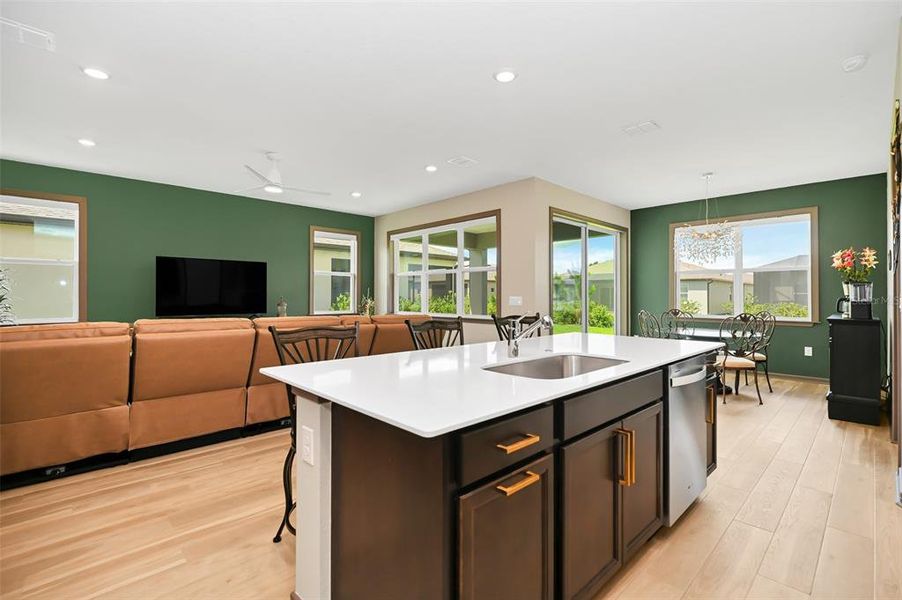 Furnished interior view inside a new home in , Ocala (Image 8).