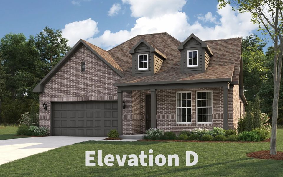 Representative exterior photo of a completed home built from the Ashlar by Stonehollow Homes in Meadow Vista, Anna, TX (Image 18).