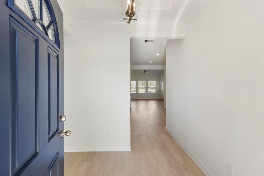Step inside to a bright, open layout with a light color palette and LVP flooring throughout.