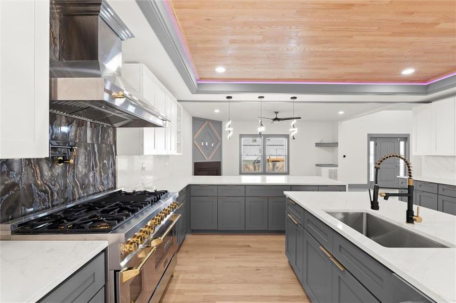 Furnished interior view inside a new home in , Decatur (Image 36).
